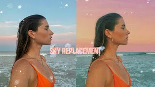 ☁ Sky Replacement Using (ios &amp; android)/ PicsArt Editing Tutorial.