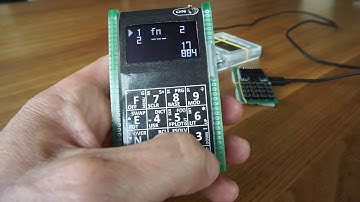 IVEE - a Powerful Programable RPN Calculator based on FORTH and Arduino