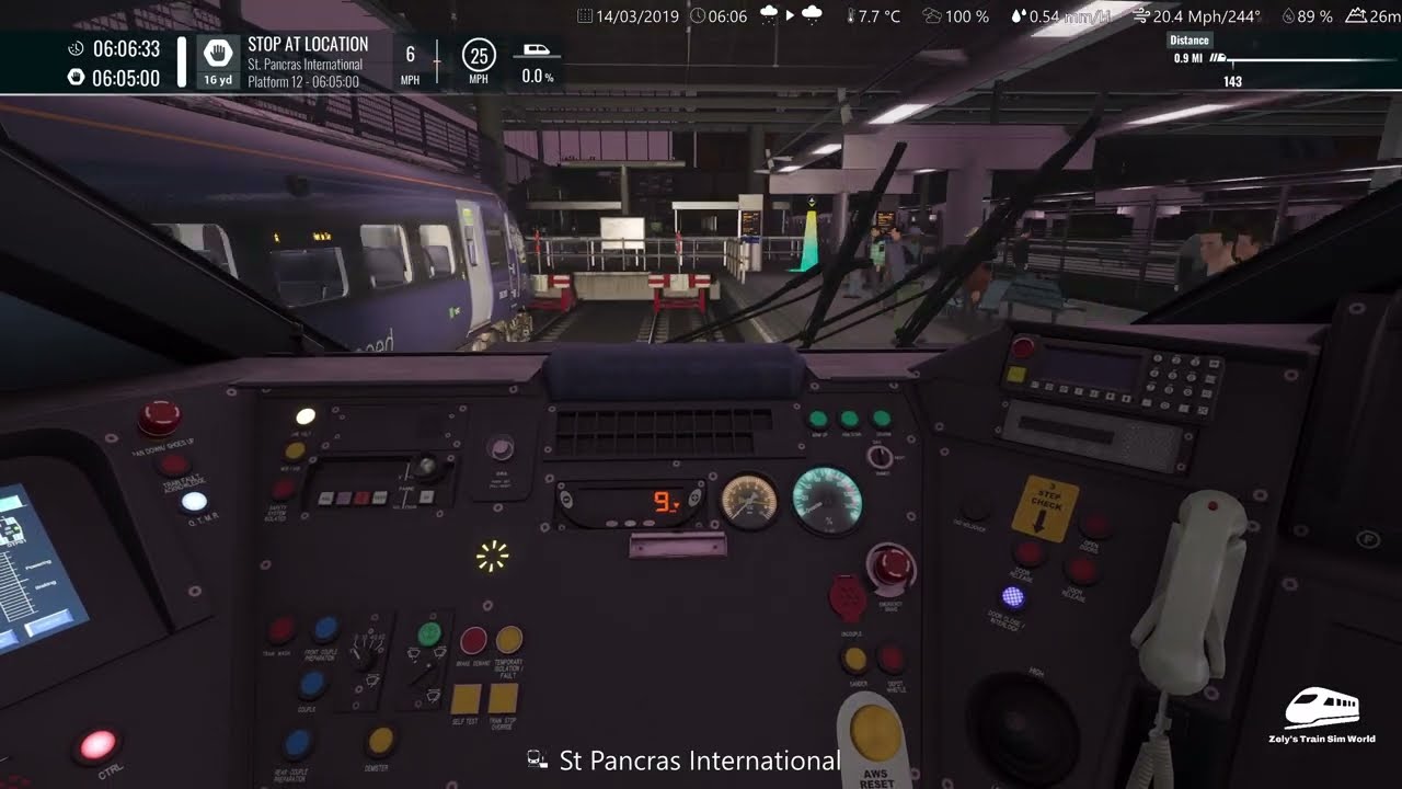 TSW 6 Class 395 'Javelin' SESH Faversham to London St. Pancras (Full Cab POV) (4K)