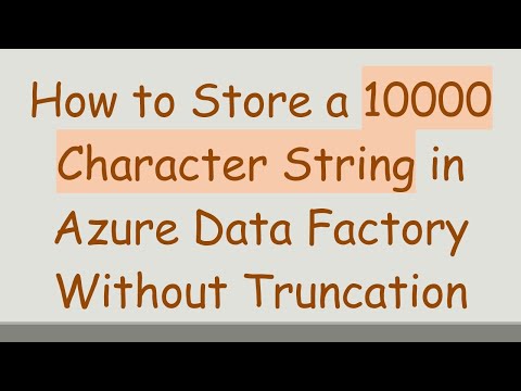 How to Store