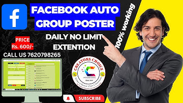 Facebook Auto Group Poster | Chrome Extension | Very Fast Sender