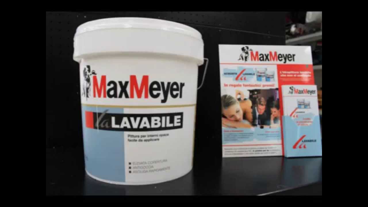 La lavabile maxmeyer youtube Pittura lavabile con glitter