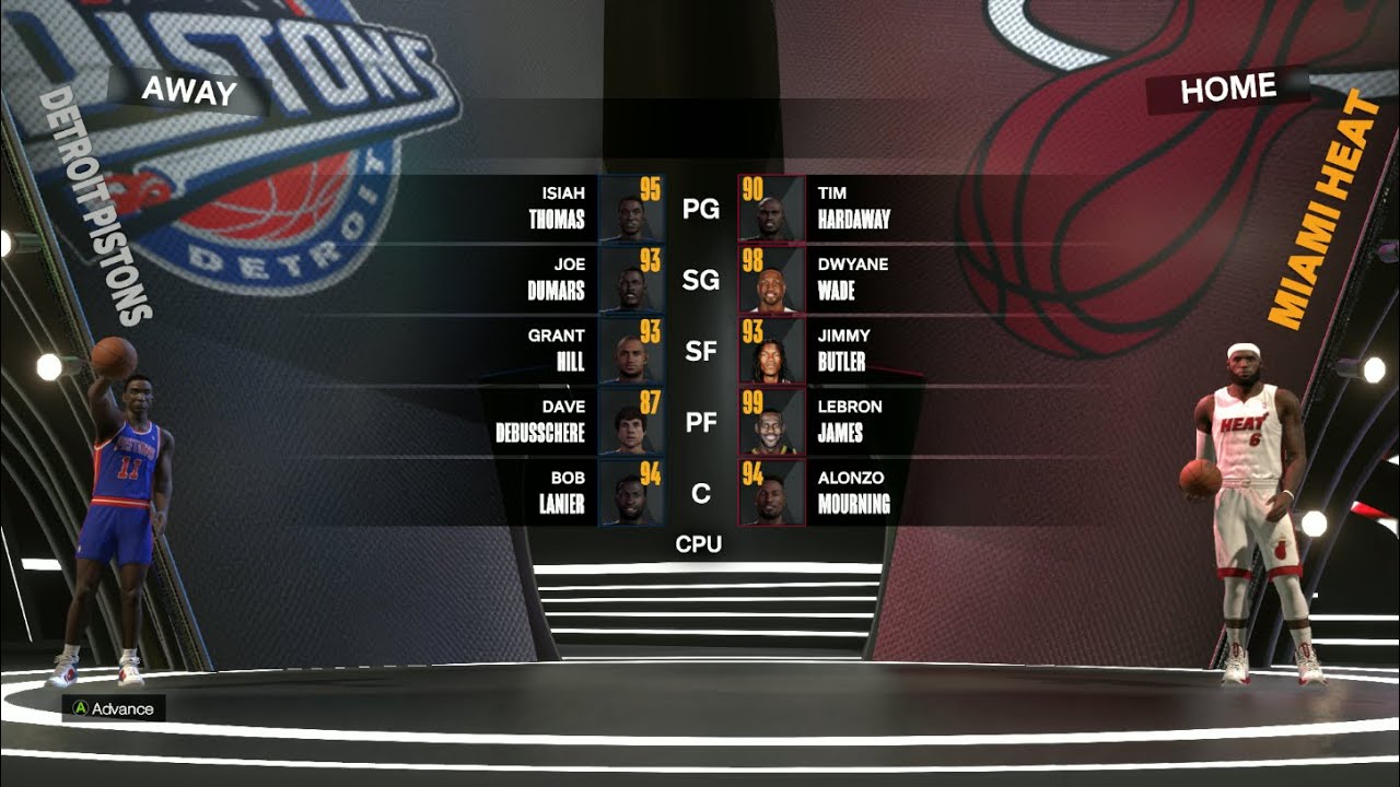 NBA 2K24 Detroit Pistons Miami Heat All Time Teams 2023 24 nba-2k24-detroit-pistons-miami-heat-all-time-teams-2023-24