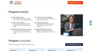 SMU Online MBA Syllabus Sikkim Manipal University Online MBA Complete details and admisison process