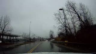 Rainy Drive to Costco in Legacy Place | Dedham, Massachusetts