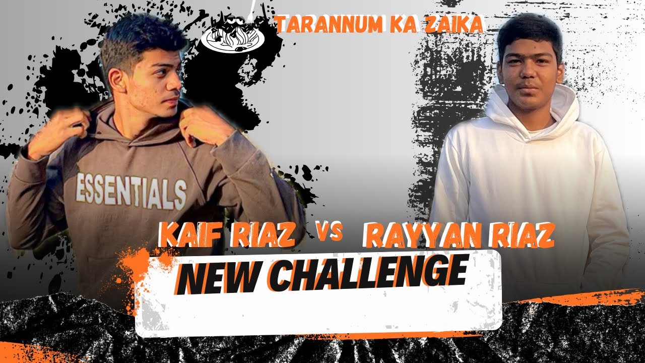 Rayyan Riaz Kon hai khiladi or kon hai anadi|Challenge video| episode 5(sunday ...