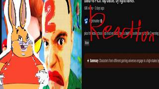 chungusbart reacts - Baldi vs Pico. rap battle. by fightmarker.