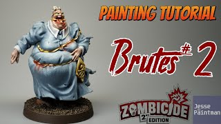 How to paint Brute#2 from Zombicide 2nd Edition | Miniature Painting Guide E31