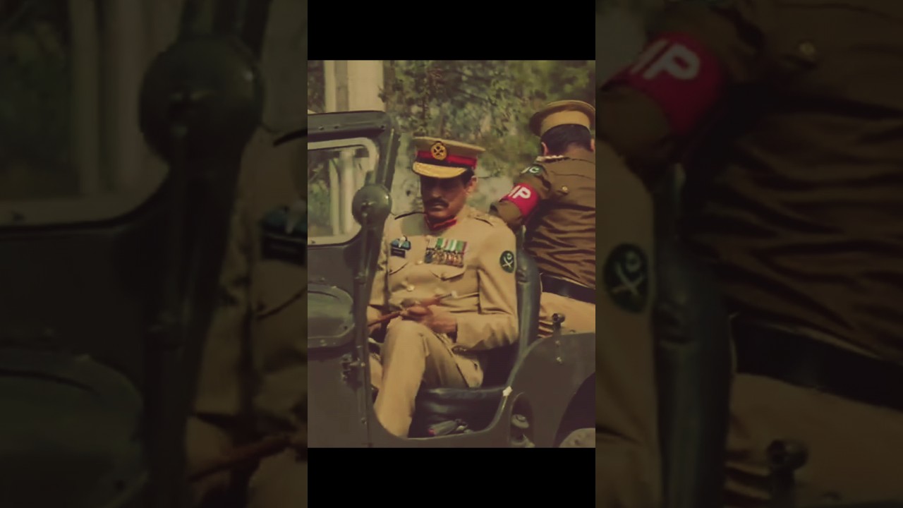 General Zia ul Haq Attitude Martial law scene Pakistan zindabad  shorts  missionmajnu  pakarmy