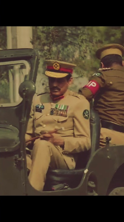 General Zia-ul-Haq Attitude🔥 Martial law scene💪 Pakistan zindabad #shorts #missionmajnu #pakarmy