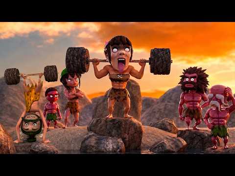 Oko und Lele 🏋️‍♂️ Wer wird der Stärkste? 💪 Mega Workout | CGI Film