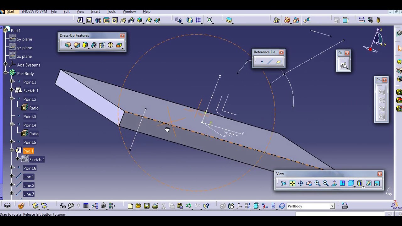 Front View Plane In Catia Front View Plane In Catia