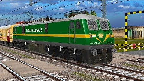 Railway crossing Film |  Amazing short story of Indian Railways | MSTS Open Rails