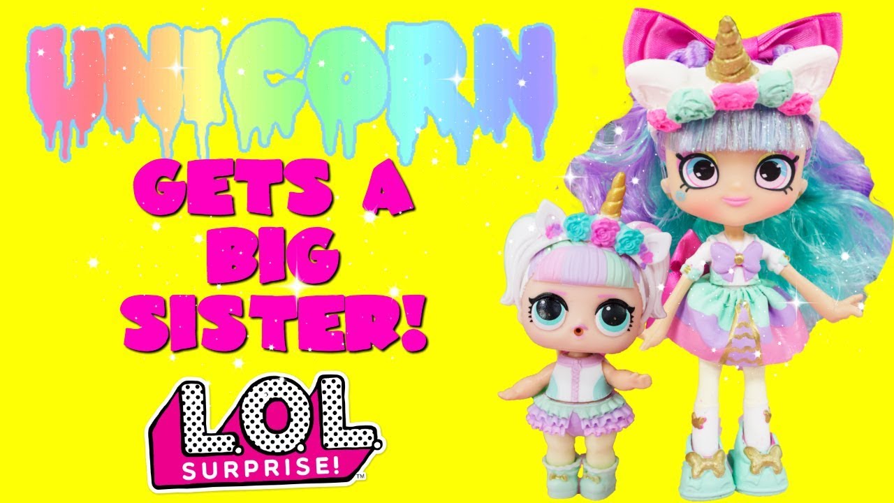 lol surprise doll unicorn girl