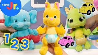 Mystery Wheel Game Compilation! Toys & Patterns with Word Party | Netflix Jr