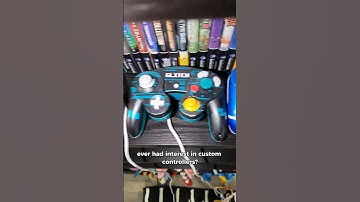 These are my custom gamecube controllers! #gamecube #nintendo #retro #retrogaming #glitch #megaman