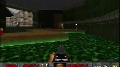 Classic Doom first level & Endings from Doom 3 BFG Edition (PS3) part 1