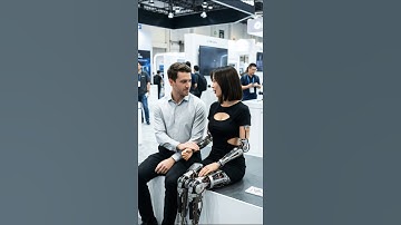 humanoid AI Robot girlfriend future in Expo! #airobot