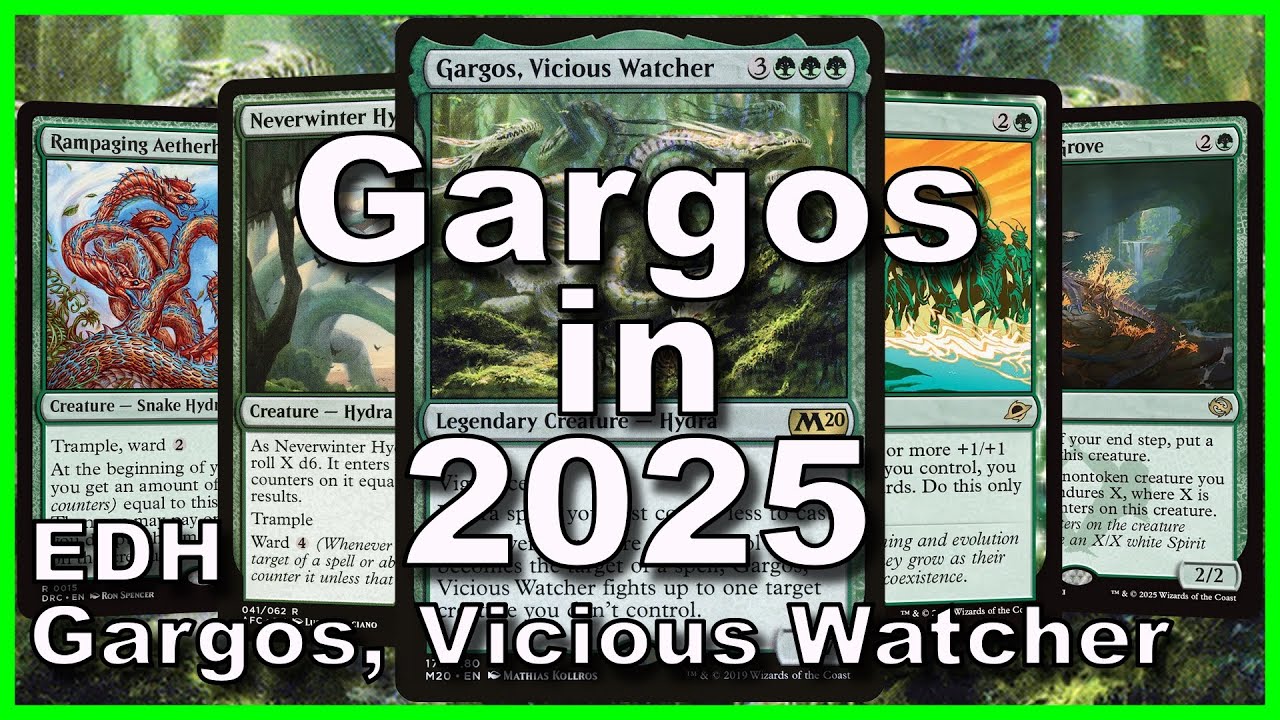 Gargos, Vicious Watcher EDH Deck Tech | Magic: The Gathering - YouTube
