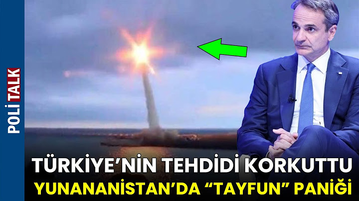 TAYFUN FÜZESİ İLE YUNANI VURURUZ! Bu Tehdit Yunanistan’ı Endişelendirdi