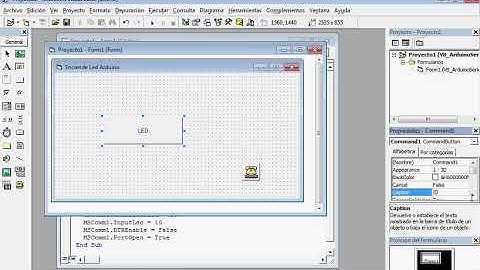 Encender y apagar un Led conectado en Arduino, desde Visual Basic 6.0