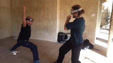 Machete fighting. Striking and getting out of range. What works. A.C.T.