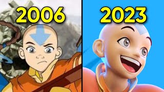 Avatar The Last Airbender Game Evolution [2006-2023]