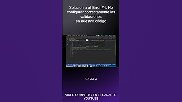 Solución a el error #4 en Ruby on Rails - #fy #programacion #cleancode #code