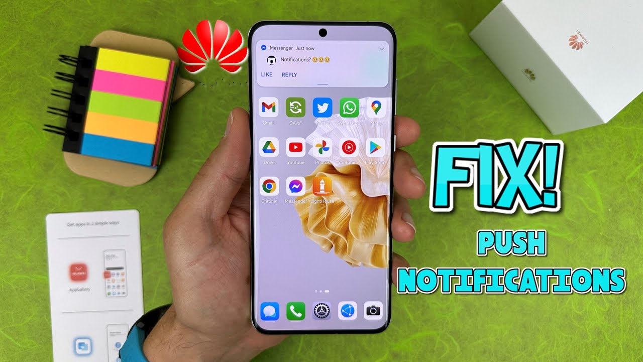 FIX Huawei Push Notifications! YouTube