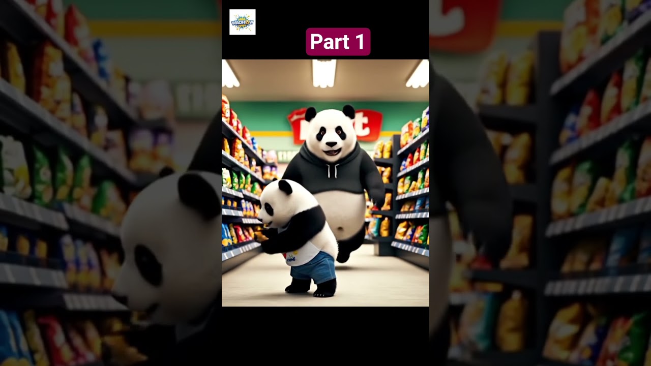 baby panda kidnapped 🥺 