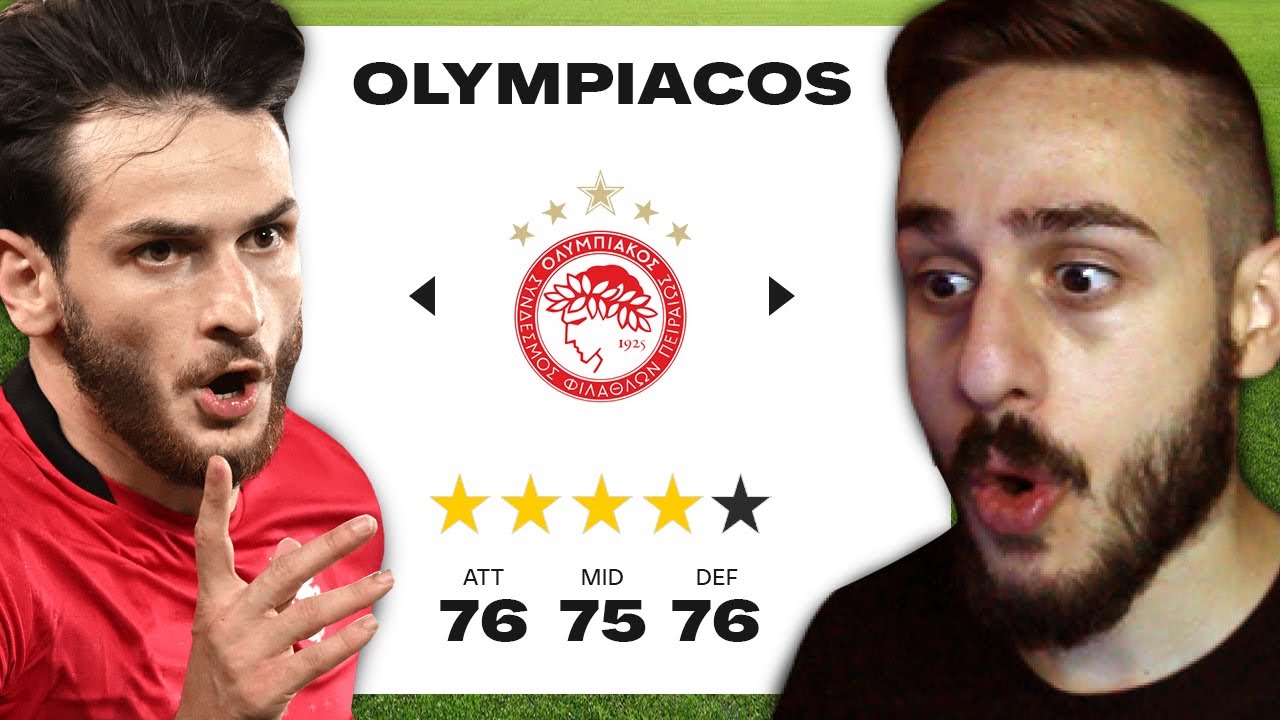 Έκανα REBUILD τον ΟΛΥΜΠΙΑΚΟ στο FC 25!