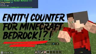 Kaidaz18's Entity Counter For Minecraft Bedrock Edition!