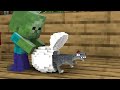 Monster School : Baby Zombie and Baby Dinosaurs - Minecraft Animation