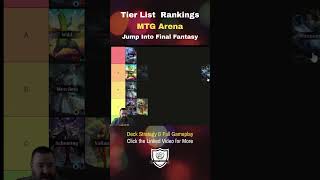 Best Jump Into Final Fantasy packs ranked Weapons #mtgarena #mtg #finalfantasy