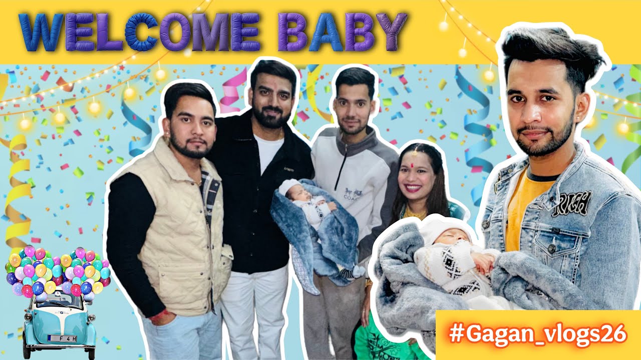 Welcome new baby in our home | full enjoy with family 😃