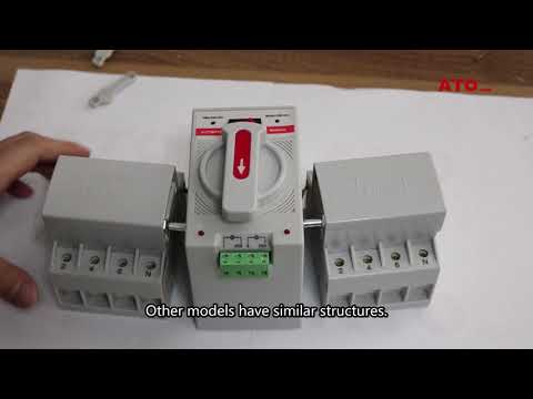 Disassembly of Automatic Transfer Switch
