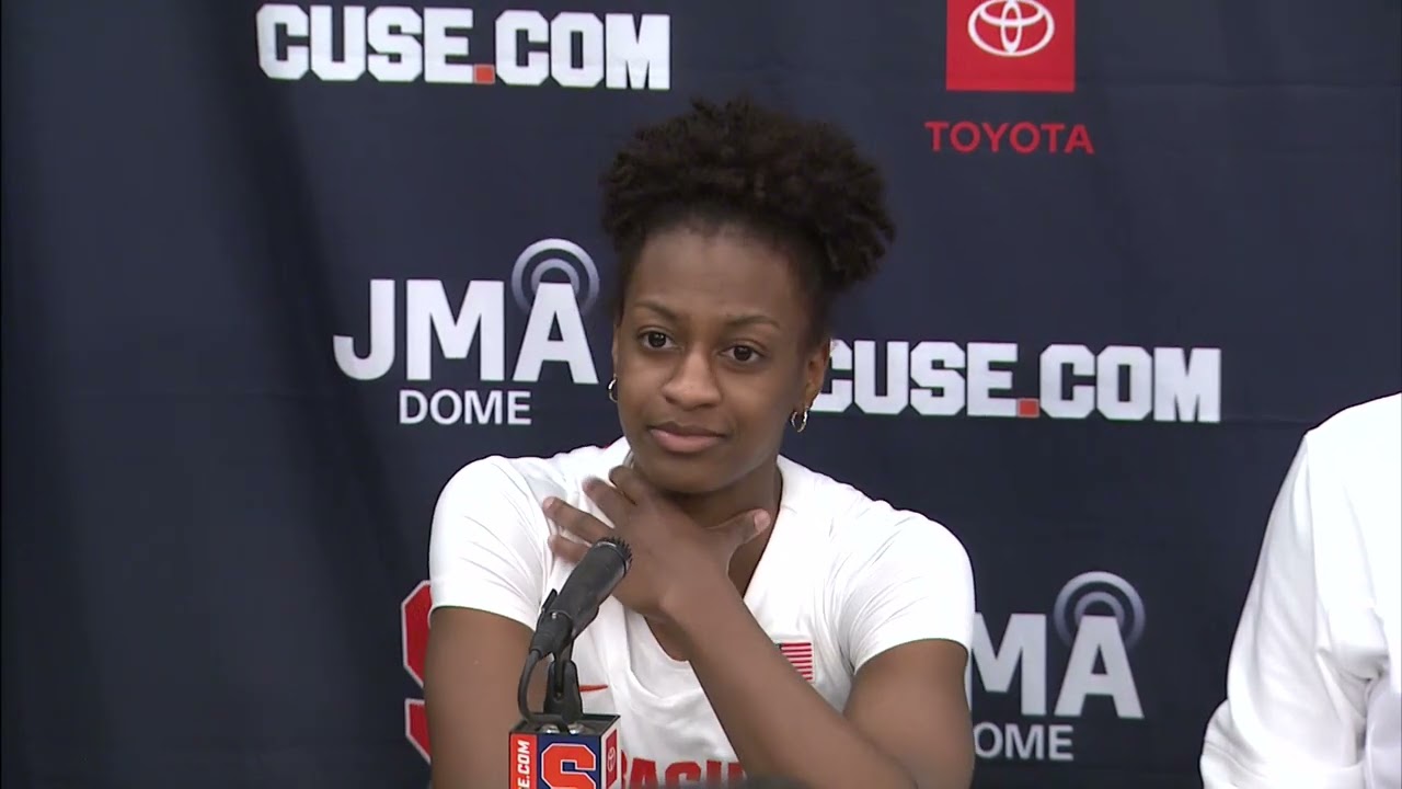 Postgame Press Conference vs. Stony Brook: THE CUSE!