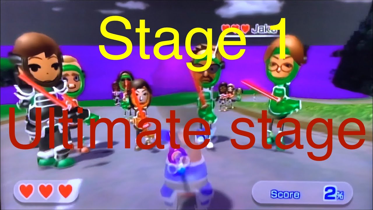Wii sports resort storm island - stage 1 (Custom showdown ultimate)