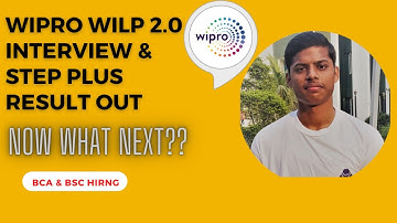 Wipro Wilp 2.0 Interview & Step plus Result Out | Wipro Wilp offer letter | Now What Next Process??
