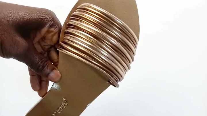 Ilaria Bronze Italian Leather Flat Slippers