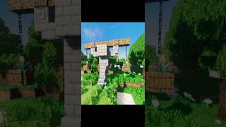 garden statue #minecraft #shorts