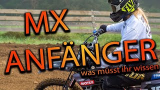 Motocross für Beginner  was muss ich wissen?