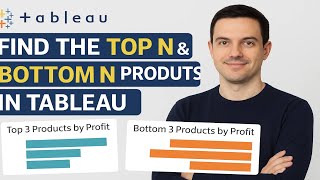 Top N and Bottom N Products by Profit in Tableau | Step-by-Step Tutorial