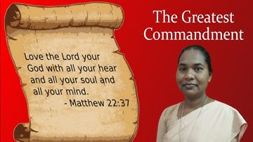 The Greatest Commandment / Teachings of Jesus / Class-7 / Chapter 12 / Part - 1 / English Catechism