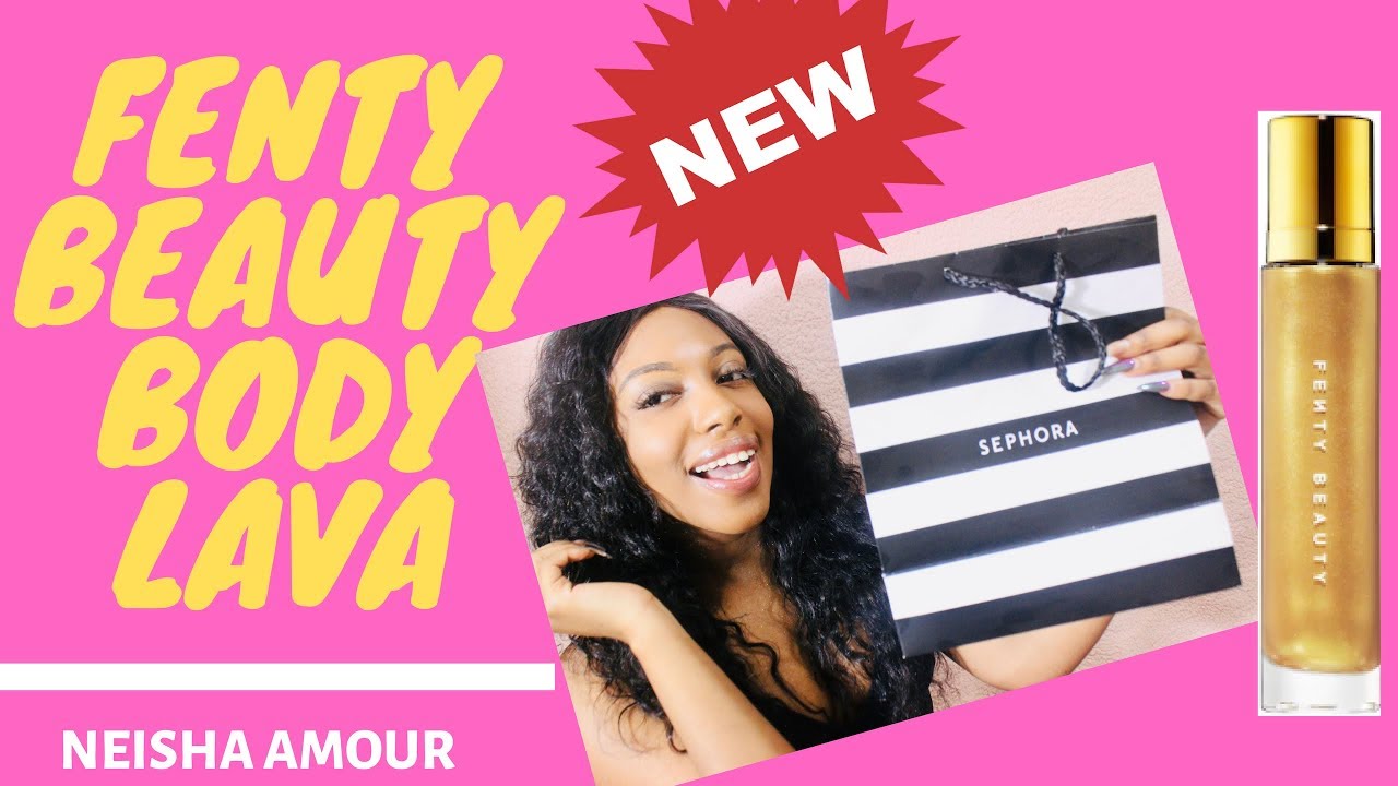NEW FENTY BEAUTY BODY LAVA TROPHY WIFE  2019 ! IS IT WORTH IT ?!