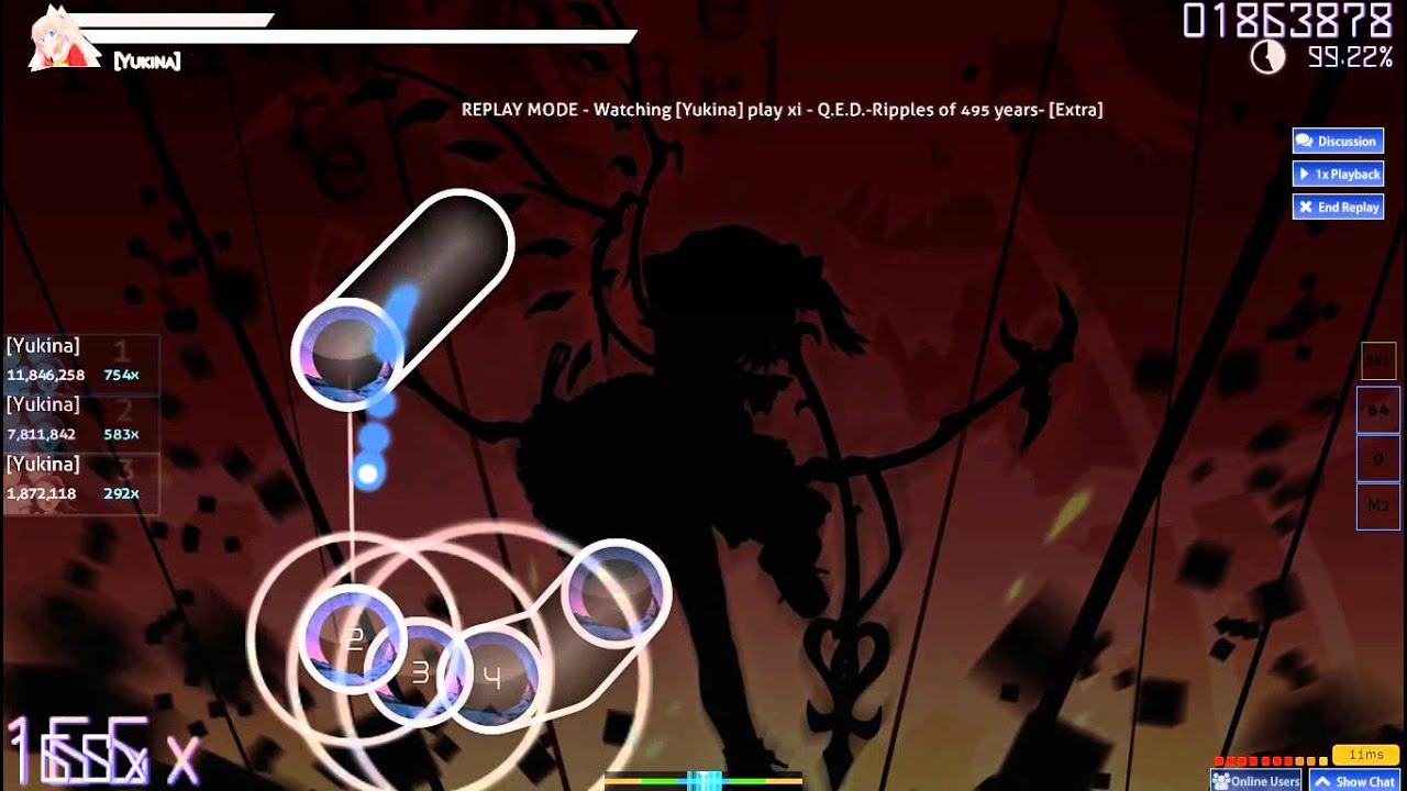 osu! xi - Q.E.D.-Ripples of 495 years- [Extra] - YouTube