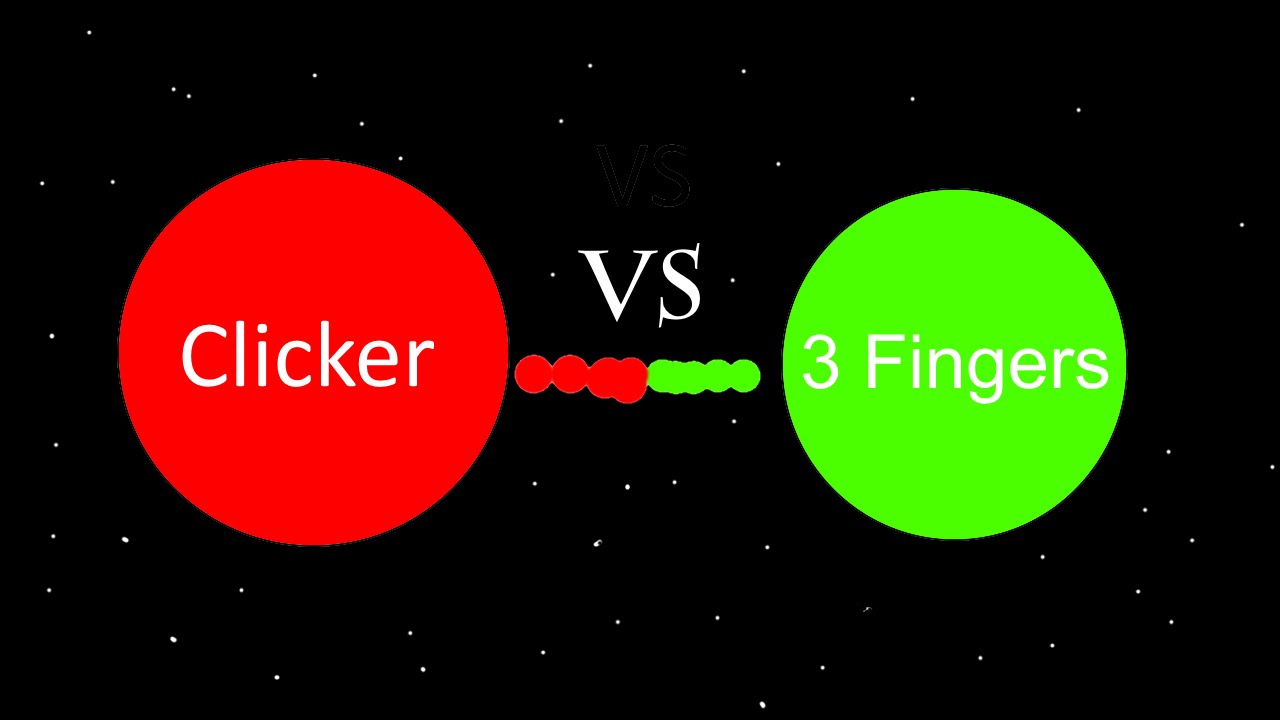 Clicker Vs 3 Fingers | Nebulous - YouTube