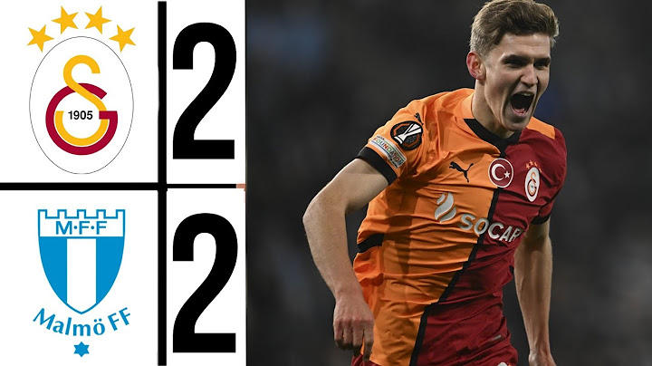 GALATASARAY-MALMÖ MAÇI ÖZETI 2-2