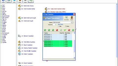 WOLVOX ERP Stok Kart Kaydı