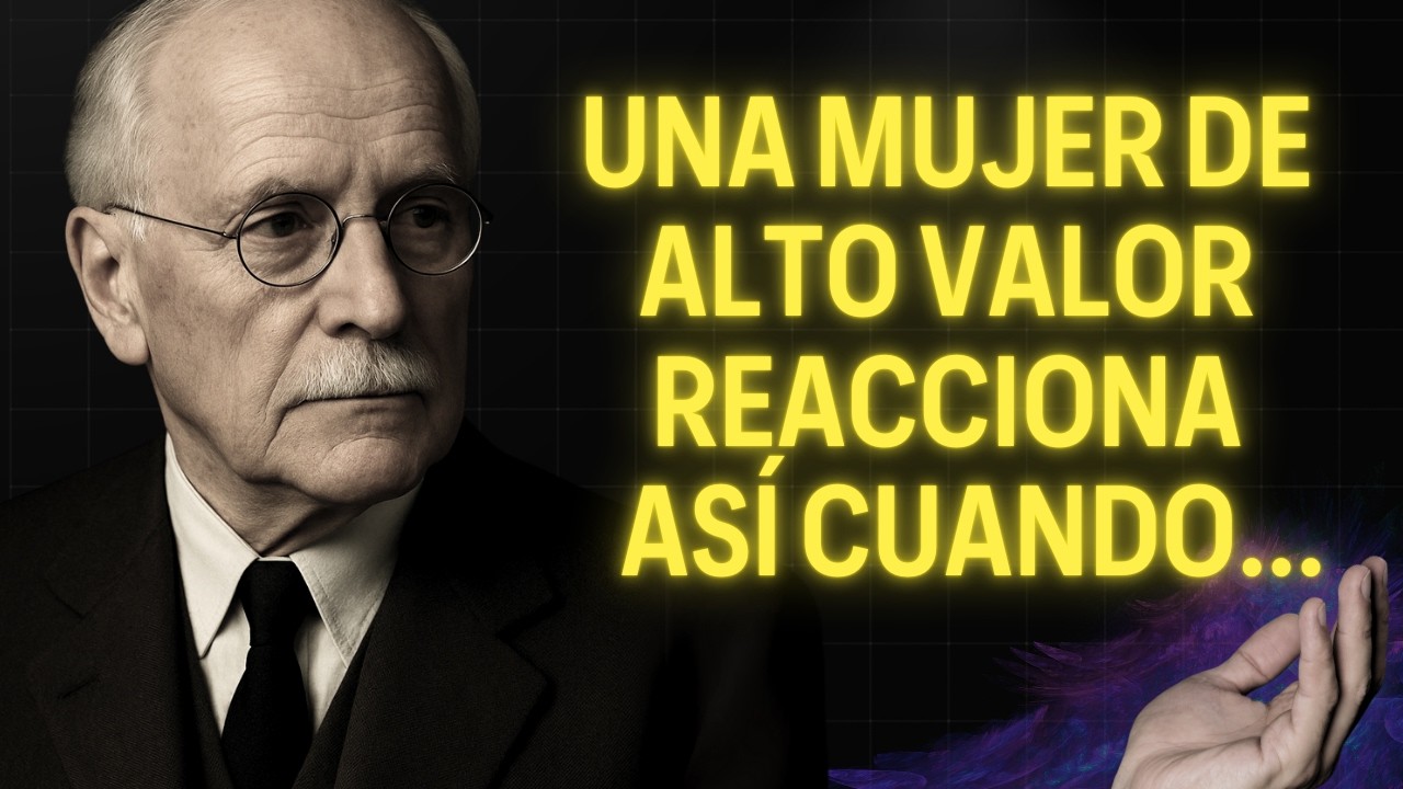 Una mujer de alto valor reacciona ASÍ cuando un hombre la decepciona | Carl Jung